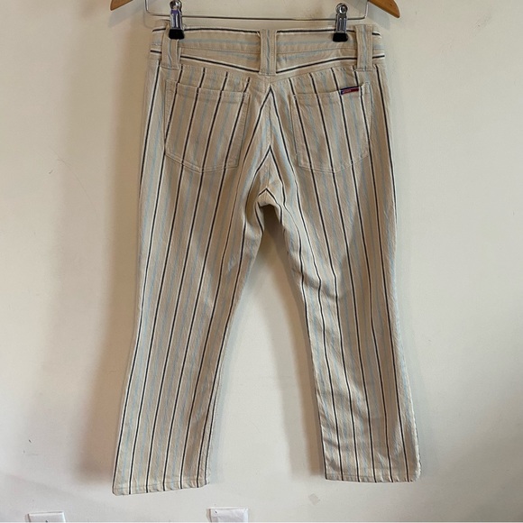 BCBGMaxAzria Women’s Pinstriped Bootcut Jeans Size 4 - Picture 2 of 8